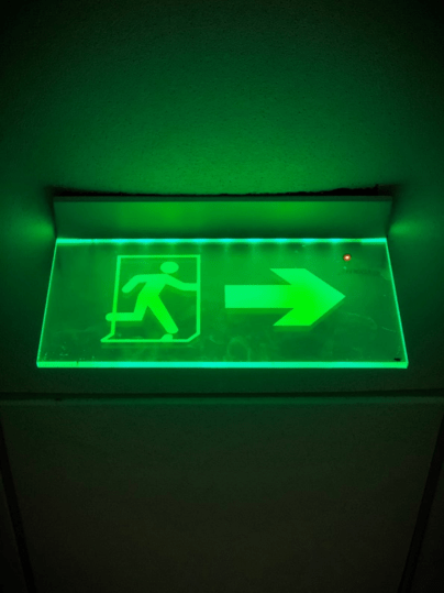 Uitgangsbord